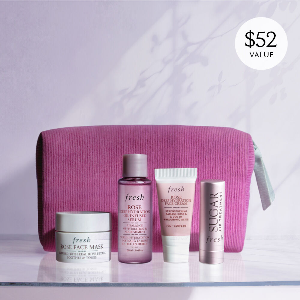 fresh ROSEシリーズ トナー クリーム フェイスマスクセット 【公式通販】