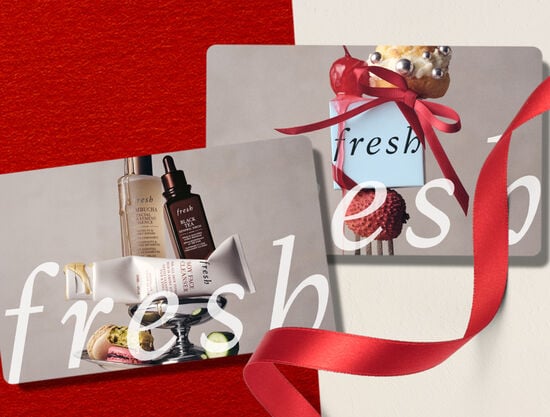 Fresh Holiday gift card