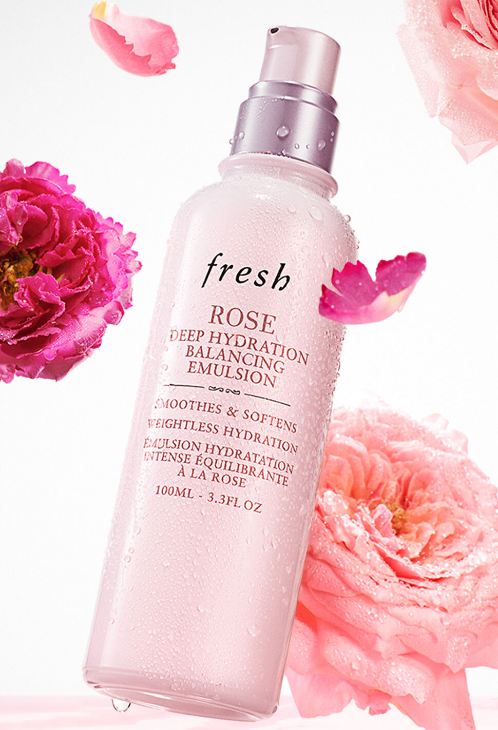 Rose Emulsion for Dehydrated Skin