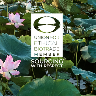 Union For Ethical Bio Trade Member. Sourcing with Respect
