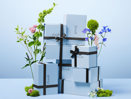 Holiday Blue Gift Box | Fresh Beauty Canada