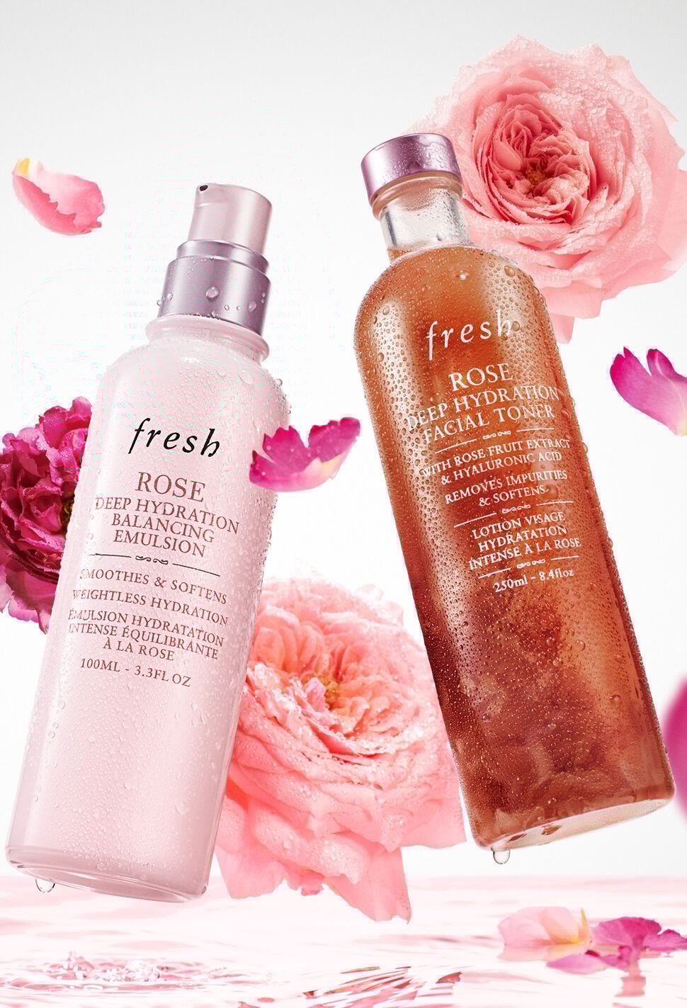 Fresh Rose emulsion and toner