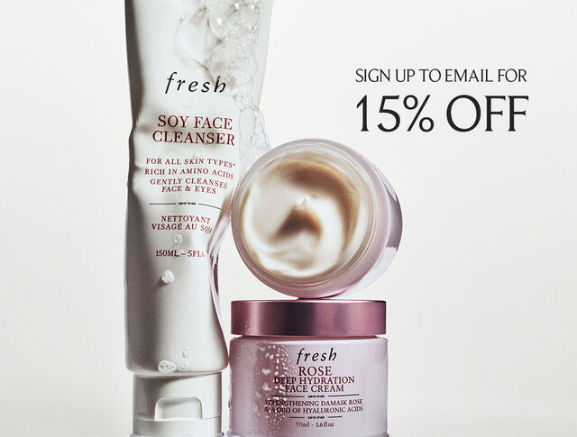 Sign up for emails and get 15% off* your first order!.