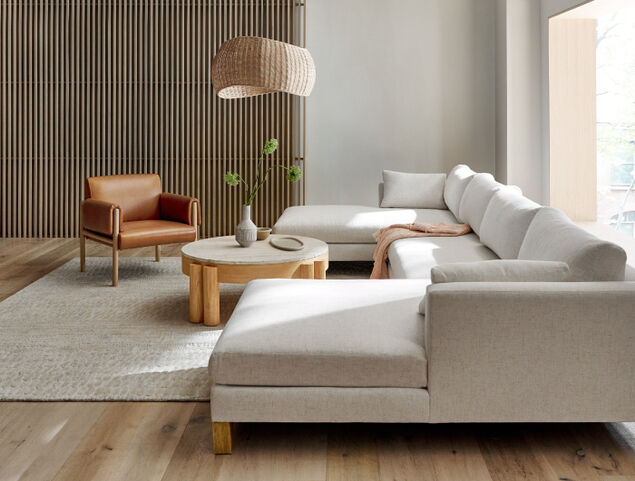 Crate and sales barrel pacific sofa
