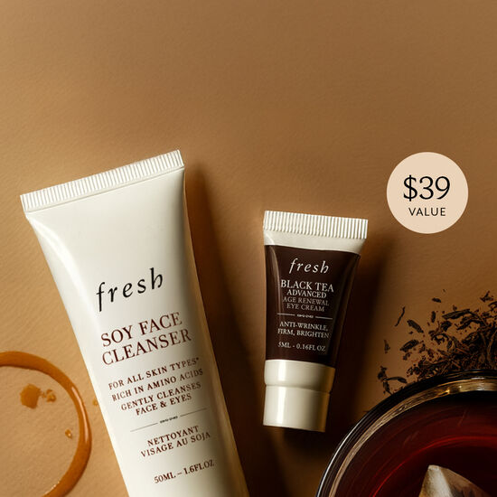 Soy travel size and Black Tea sample