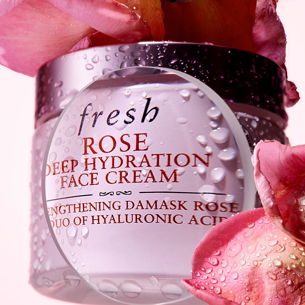 Rose & Hyaluronic Acid Deep Hydration Moisturizer (15ml) Fresh