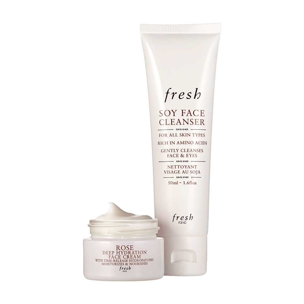 cleanser and moisturizer set