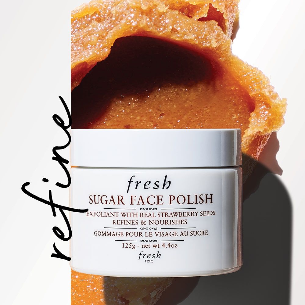 sugar face polish exfoliator