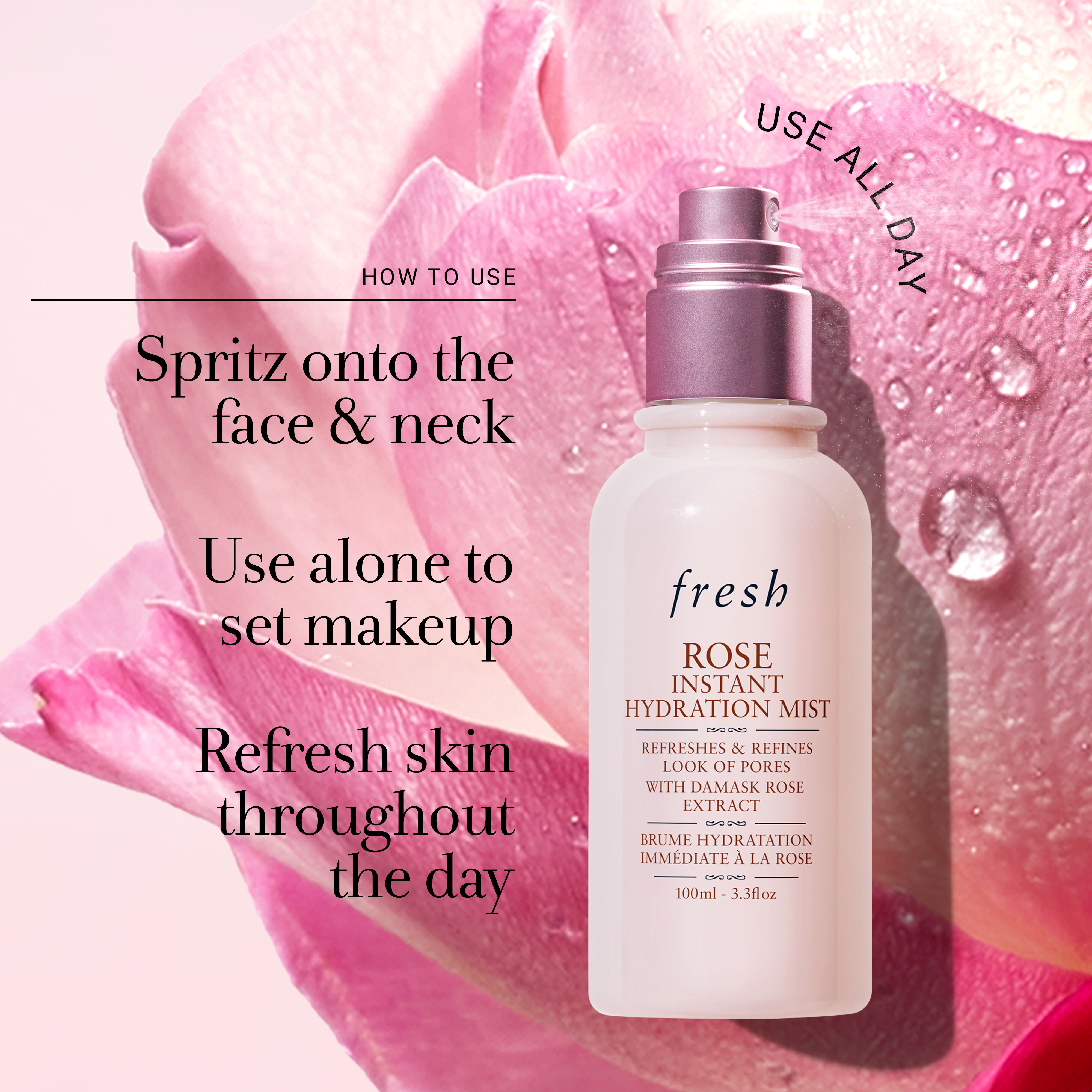 Rose Pore-Minimizing Hydration Mist