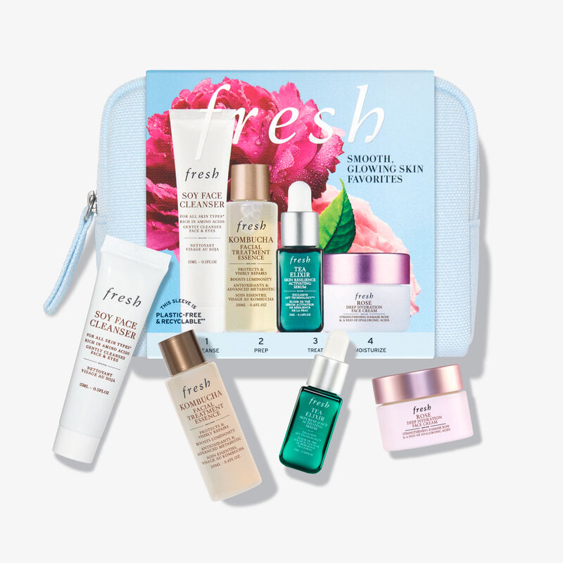 Smooth, Glowing Skin Favorites On-the-Go Set