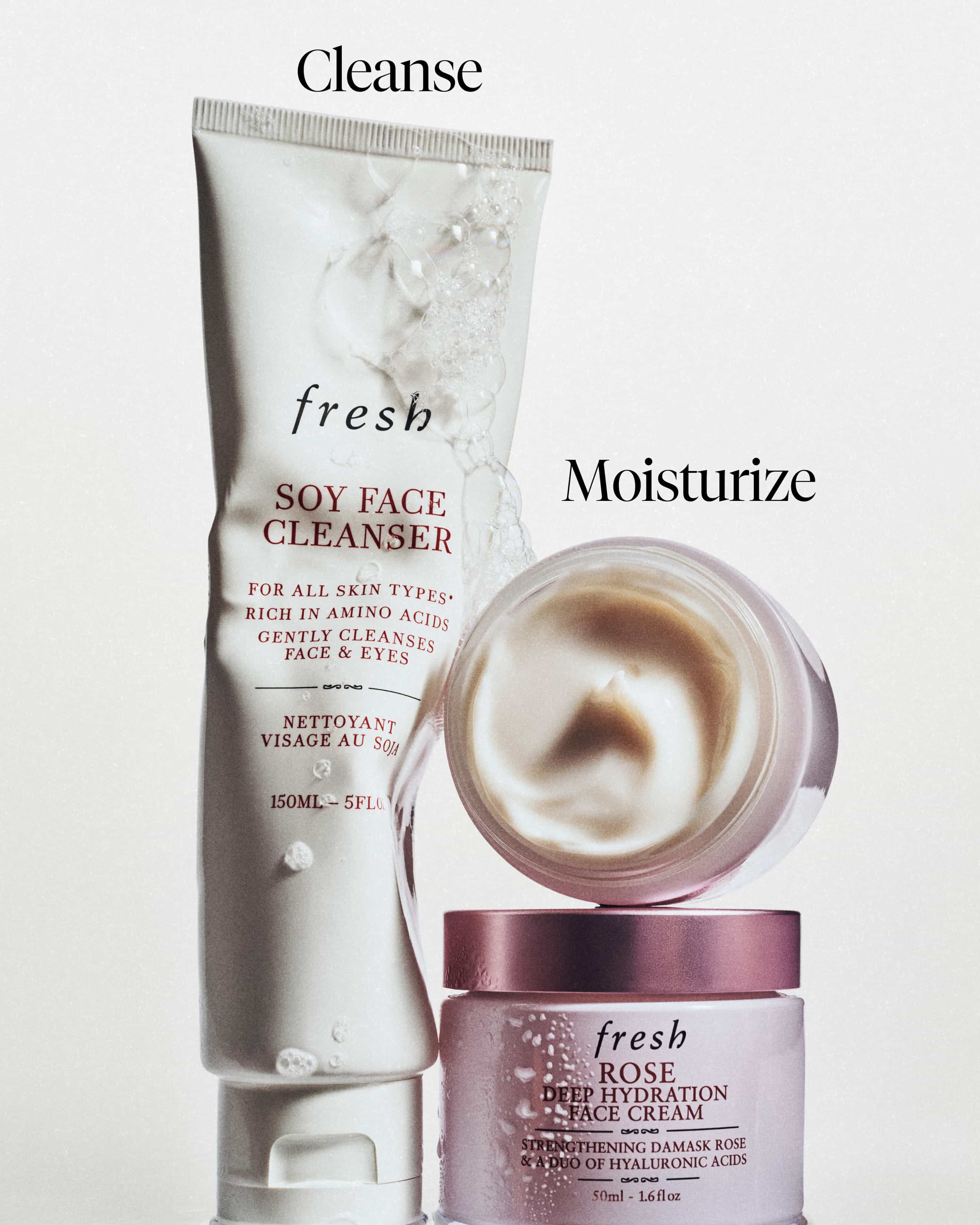 soy face cleanser
