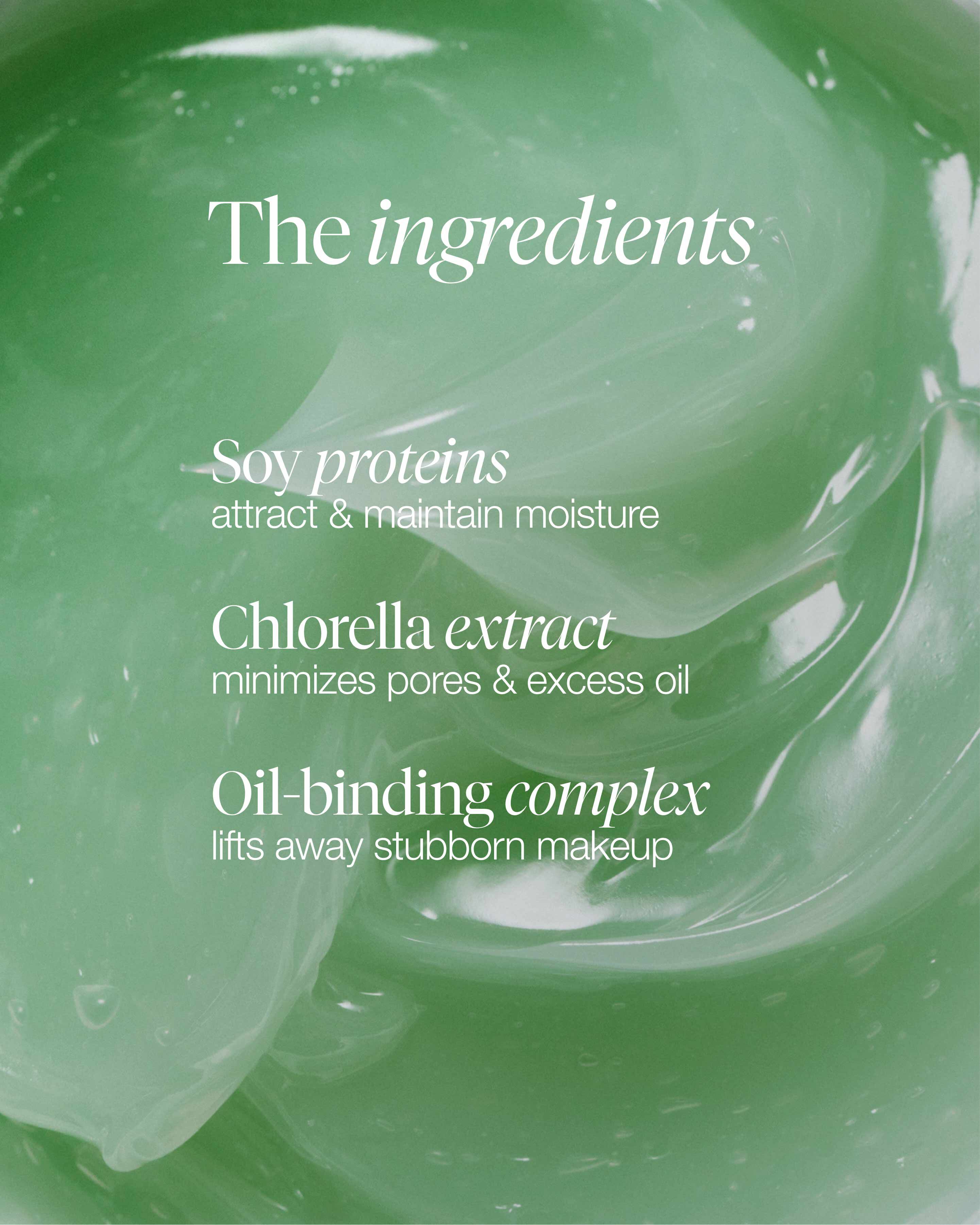 soy cleansing jelly balm