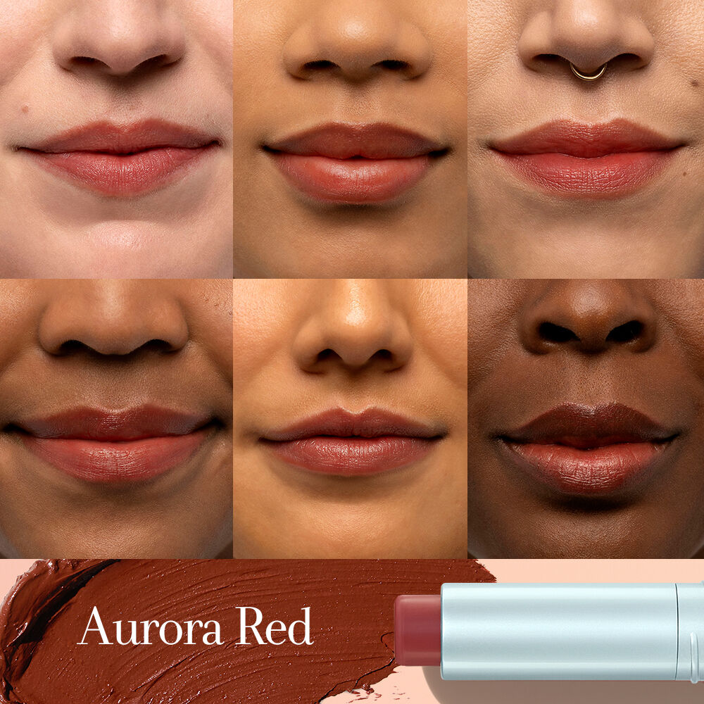 Limited-Edition Sugar Aurora Red Tinted Lip Balm