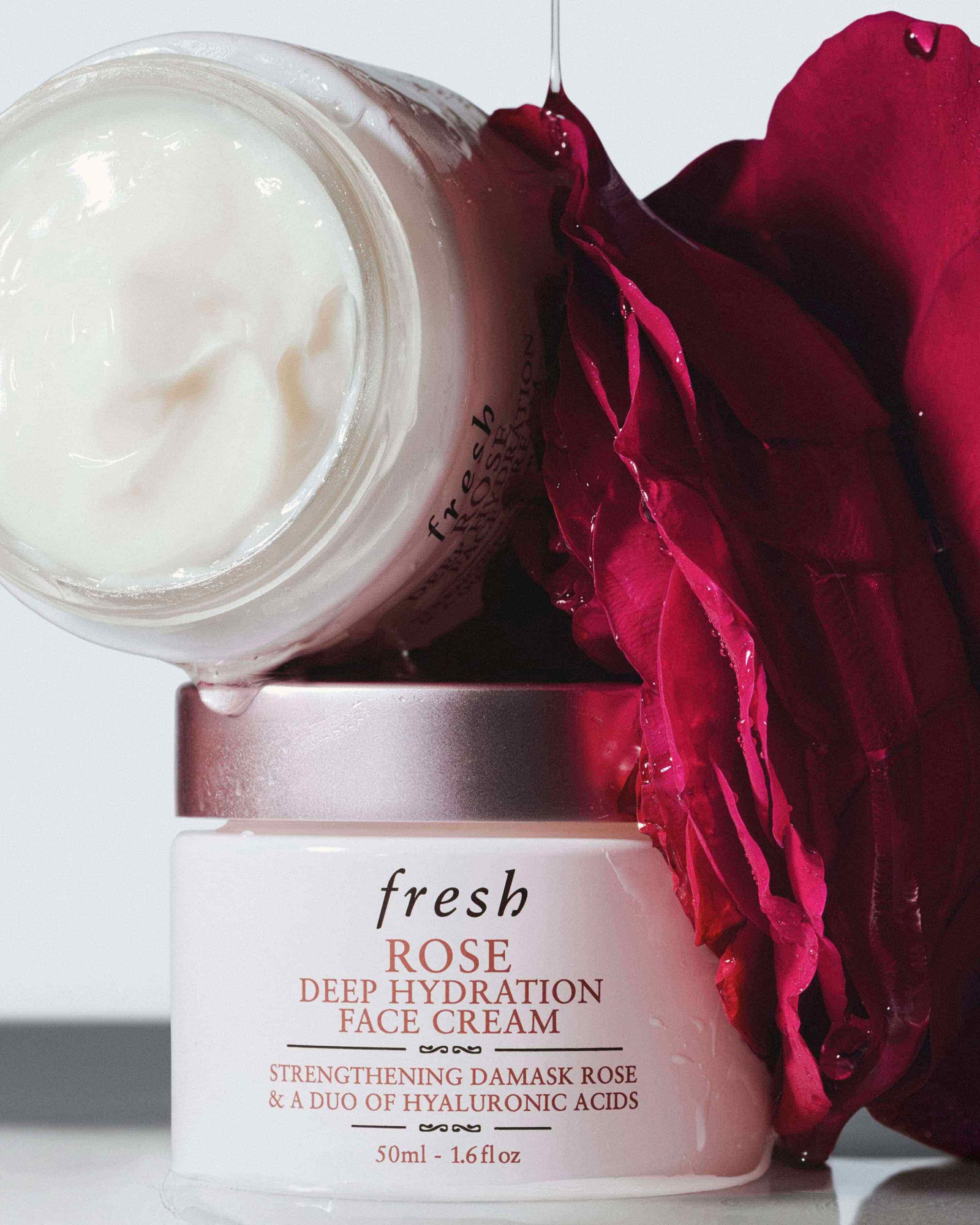 rose deep hydration face cream