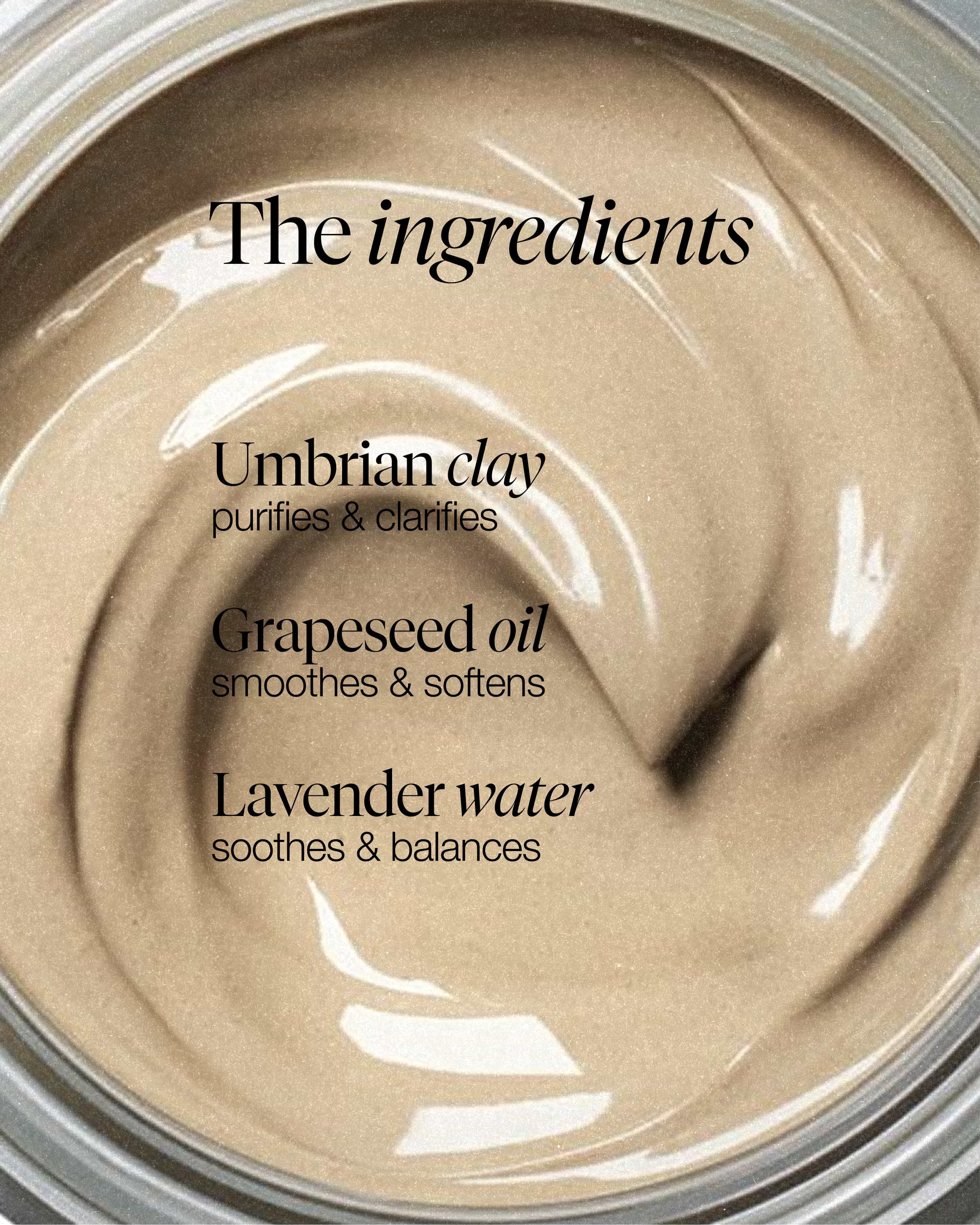 umbrian clay purifying mask