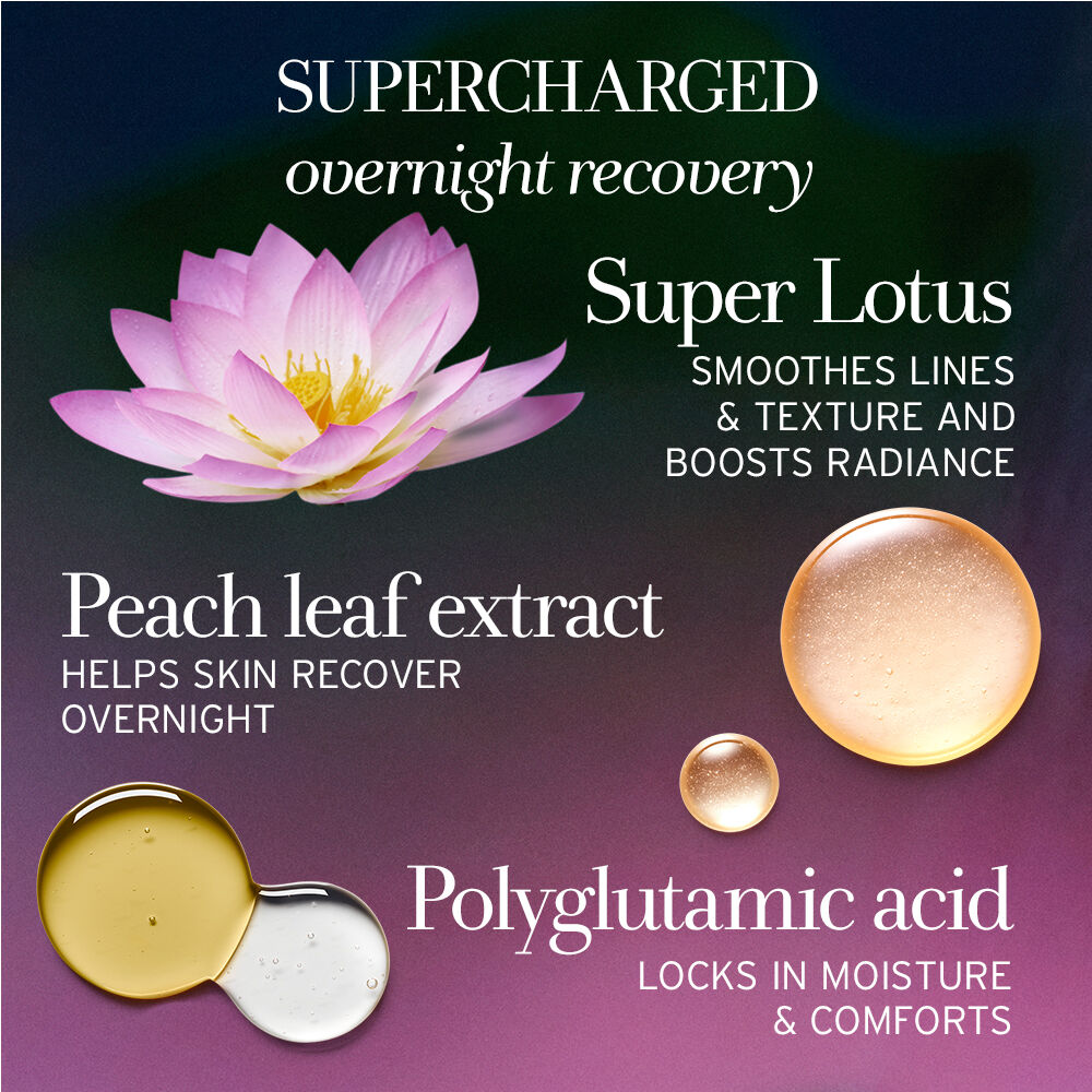Night cream of lotus top