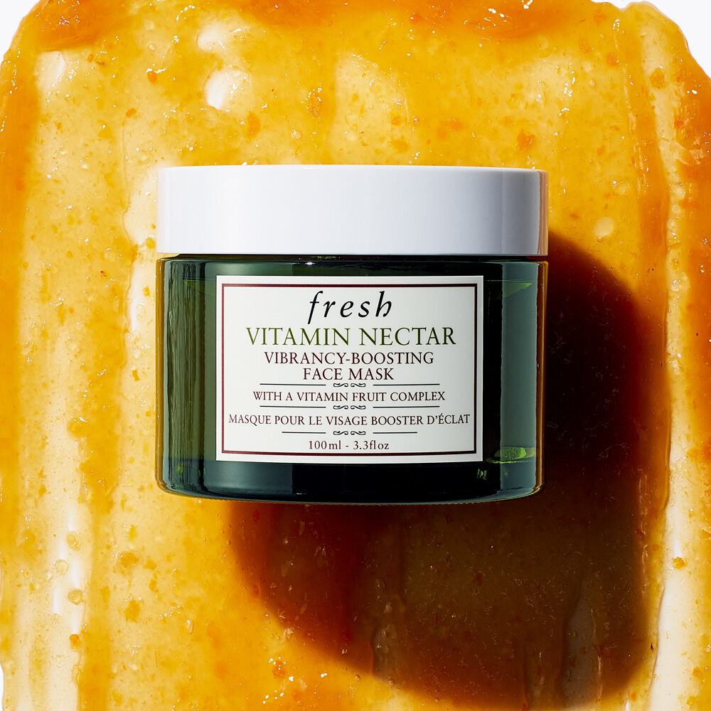 Download Fresh Vitamin Nectar Glow Face Mask 100ml Exfoliates And Brightens Fresh PSD Mockup Templates