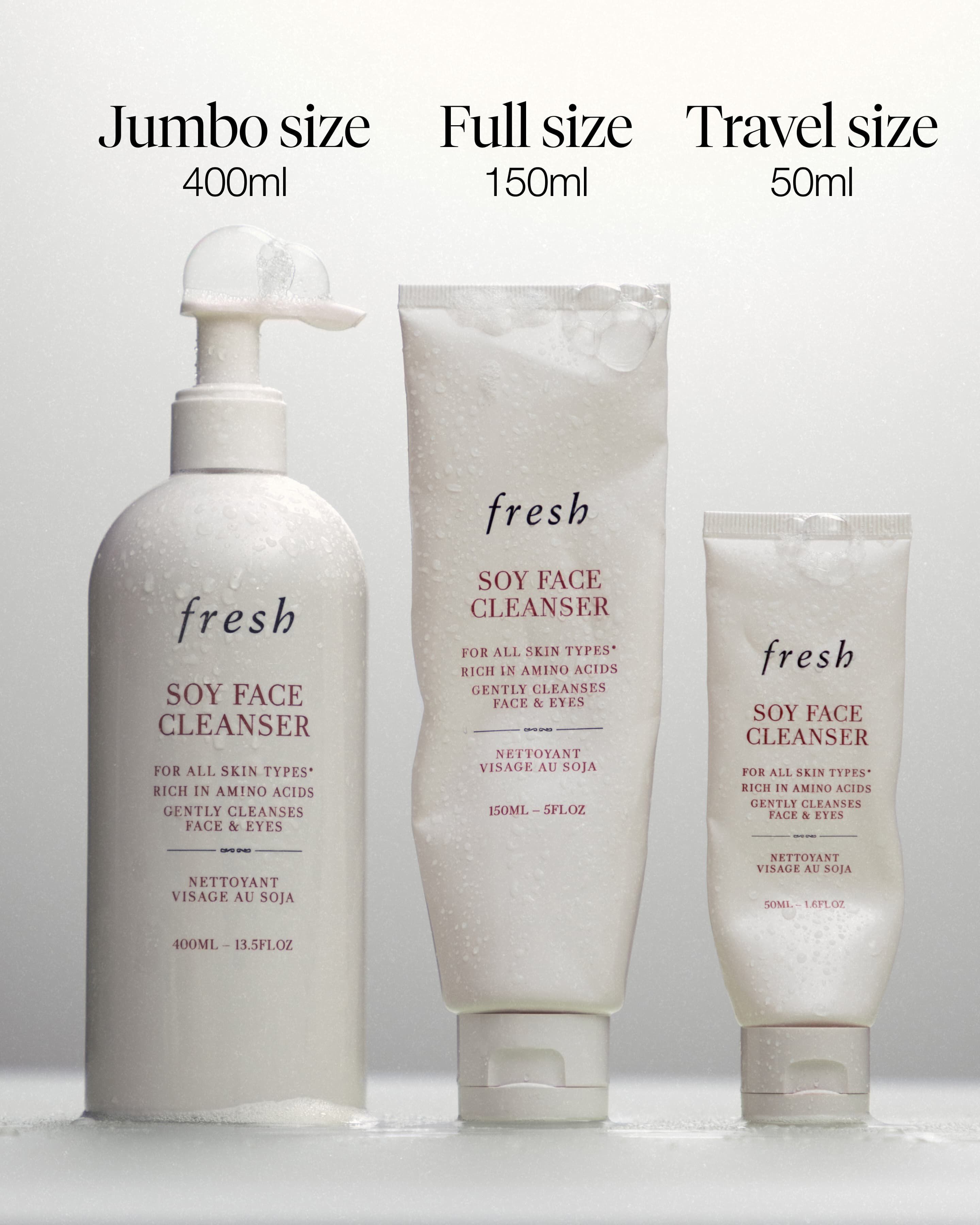 soy face cleanser