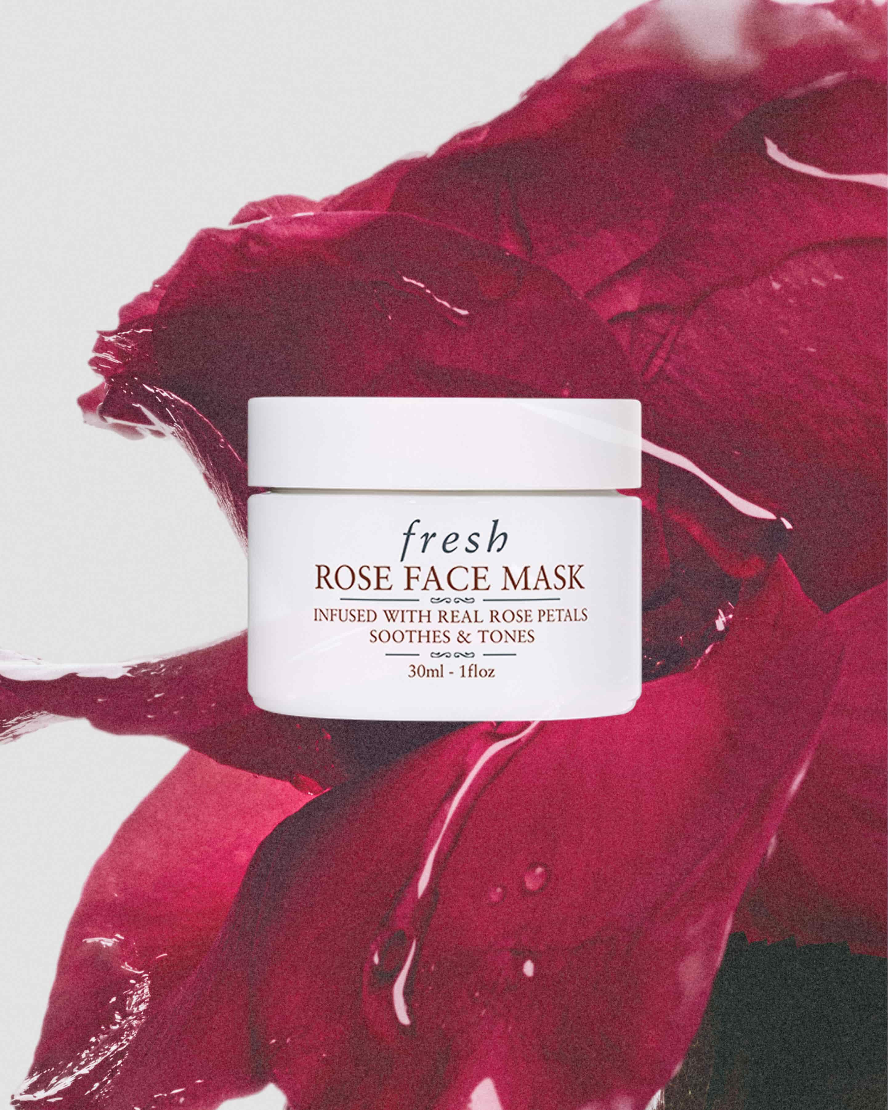 rose face mask