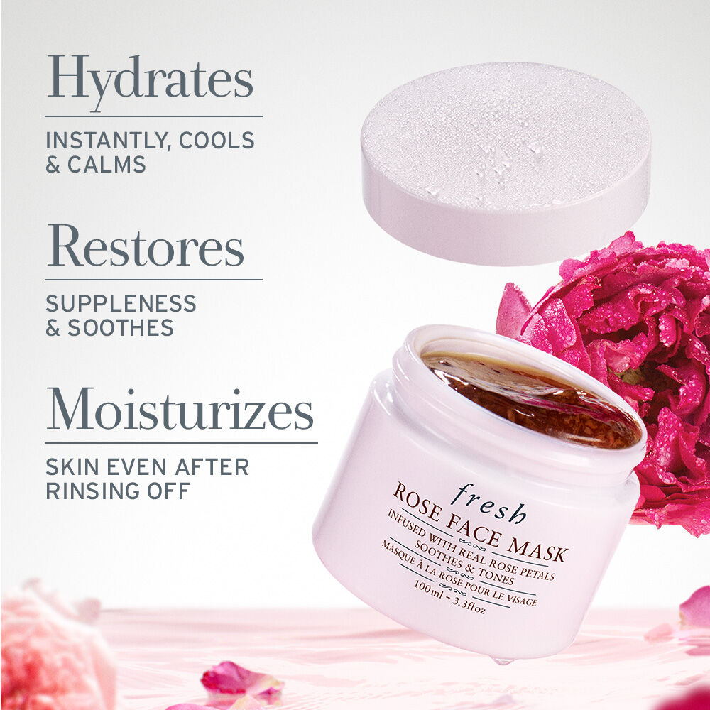 Fresh rose store mask