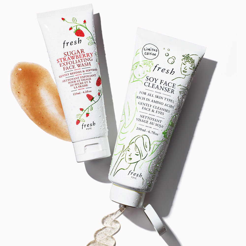 Sugar Strawberry Exfoliating Face Wash