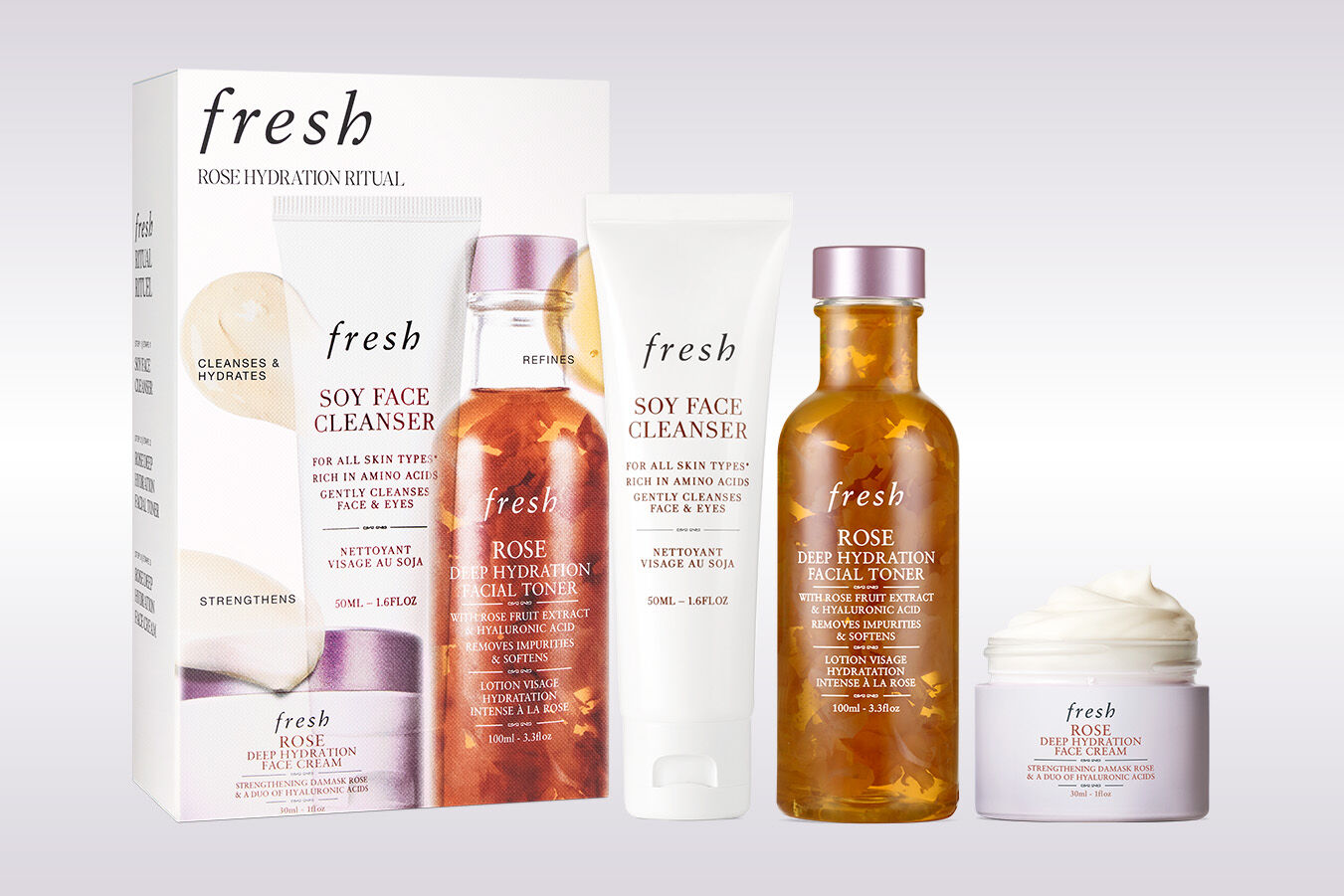 Rose Hydration Ritual Set