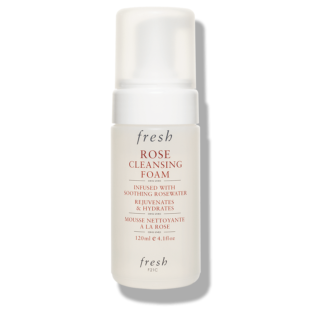 Fresh Rose Cleansing Foam Face Wash Hydrates and balances Fresh