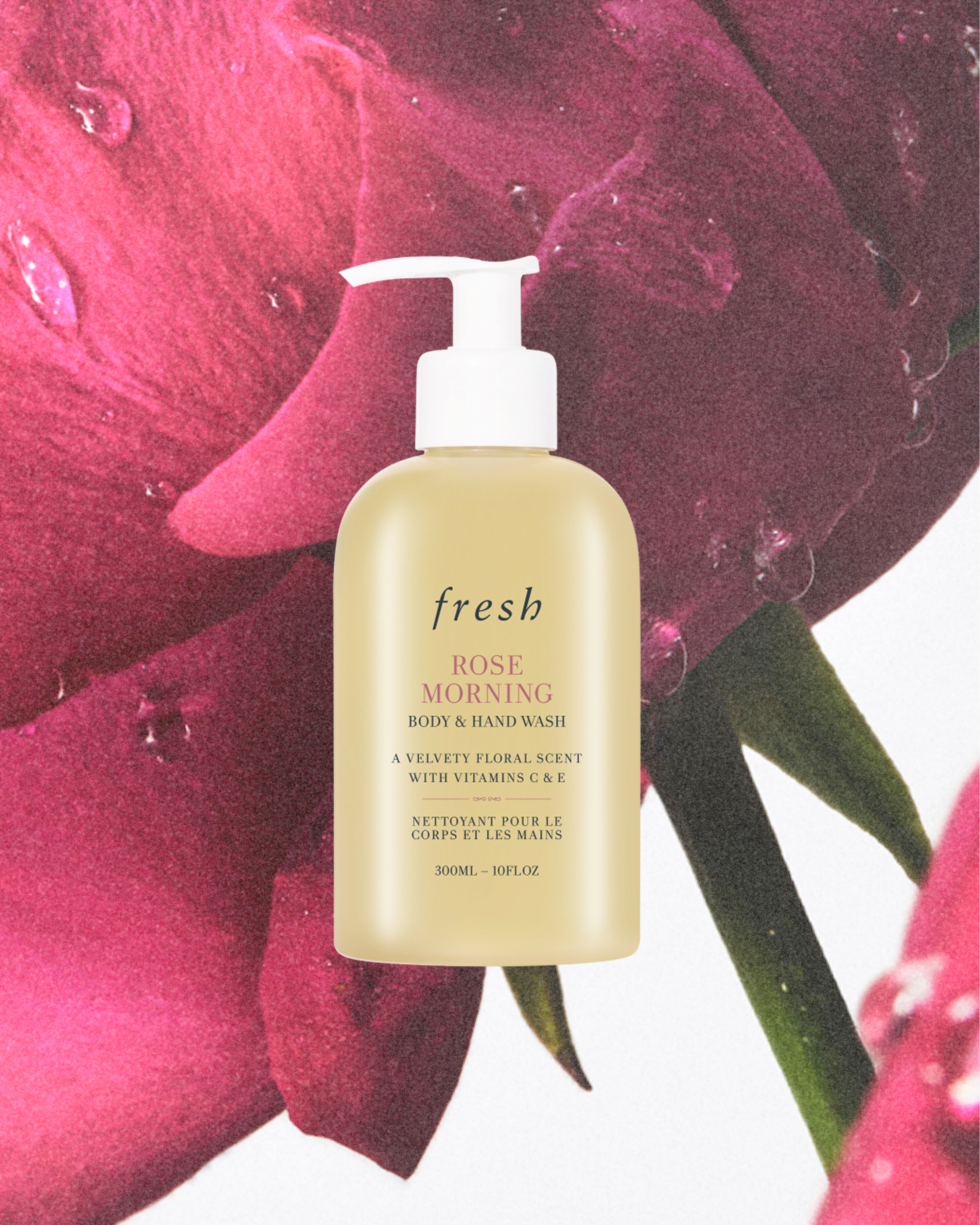 rose morning body & hand wash