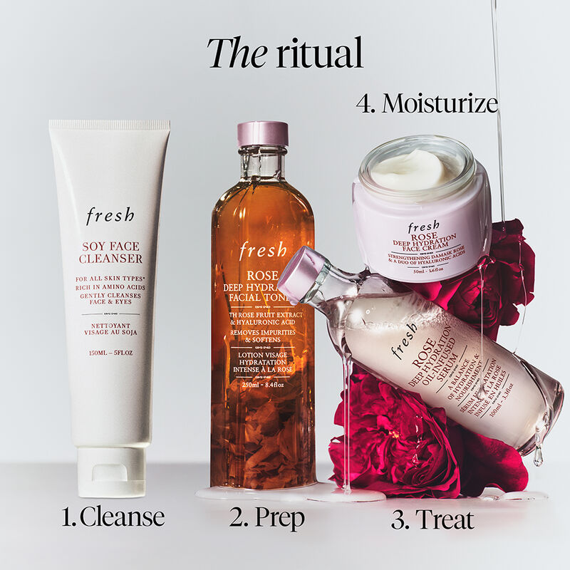 Rose Deep Hydration Moisturizer 100ml | Fresh US Rose Deep Hydration Moisturizer 100ml | Fresh US
