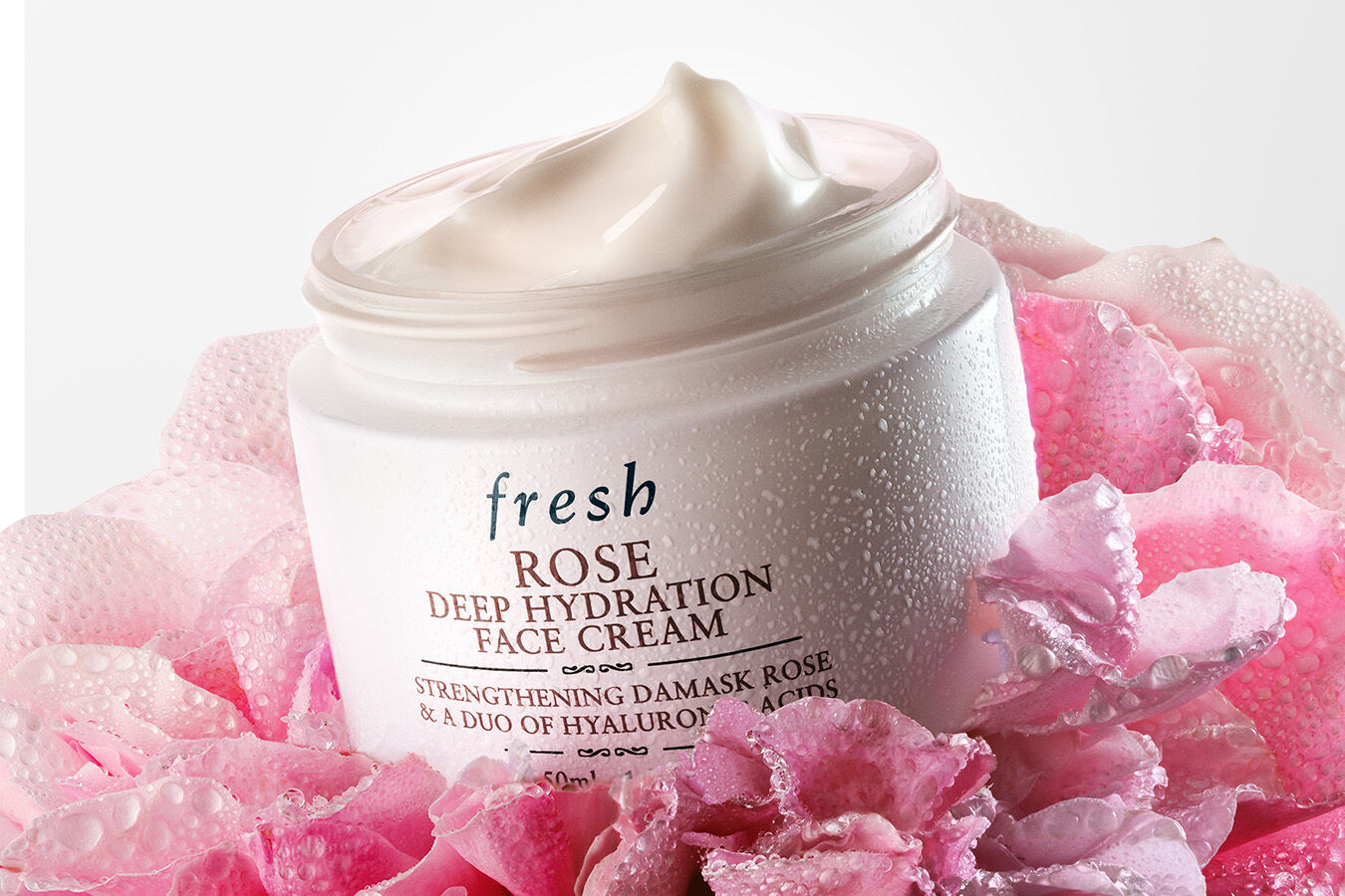 Rose Deep Hydration Moisturiser 50ml Fresh UK