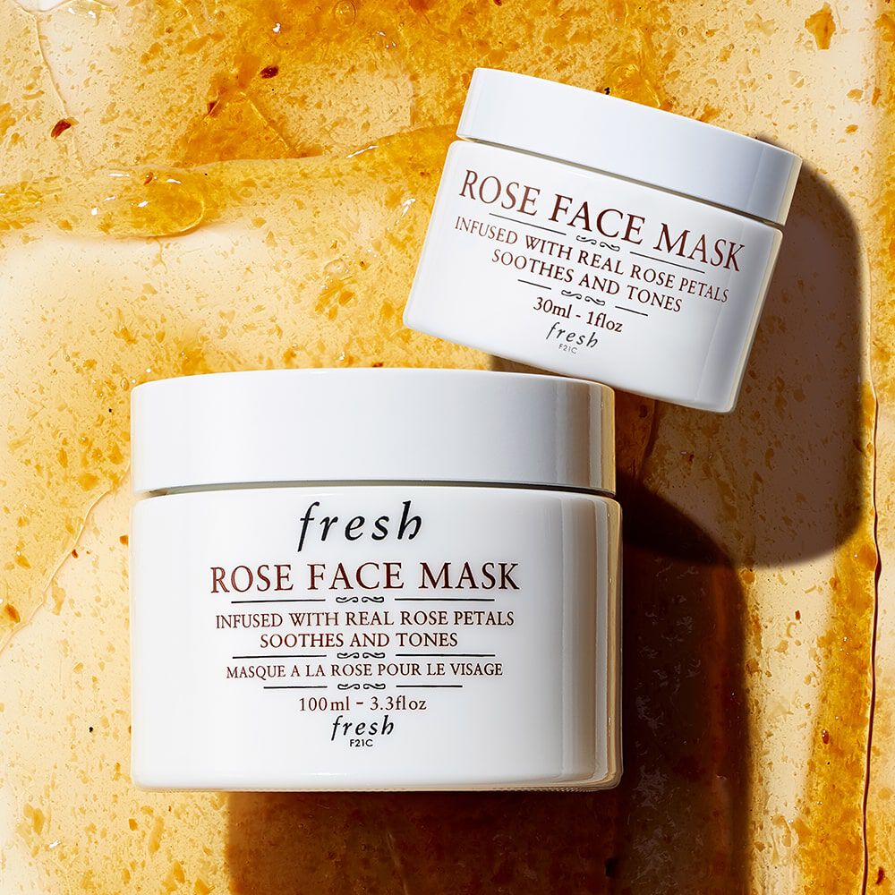 Fresh Rose Face Mask (100ML) Ultra Moisturizer Fresh