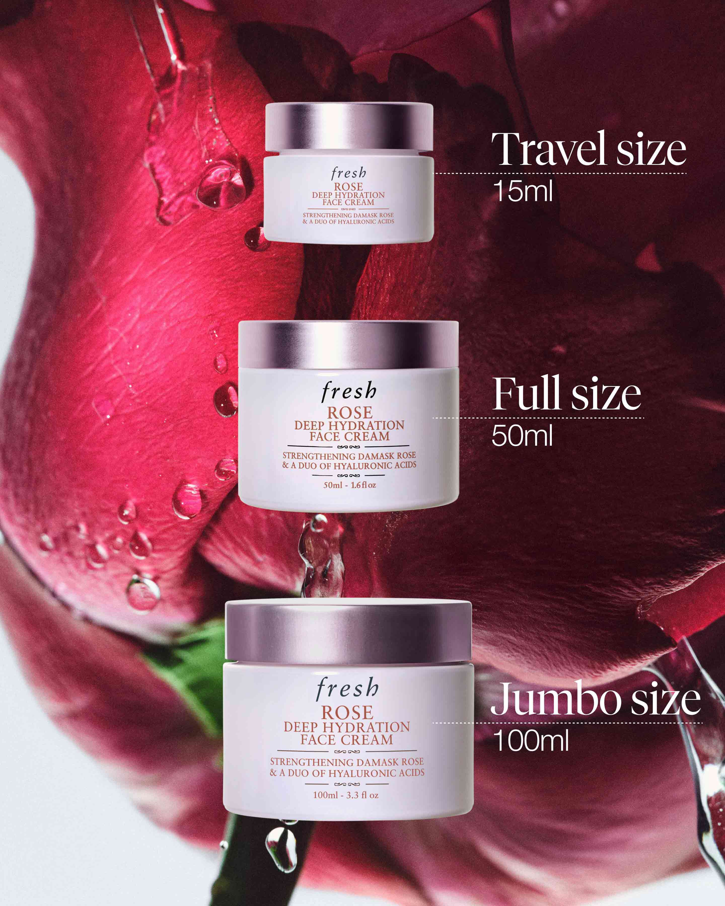 rose deep hydration face cream