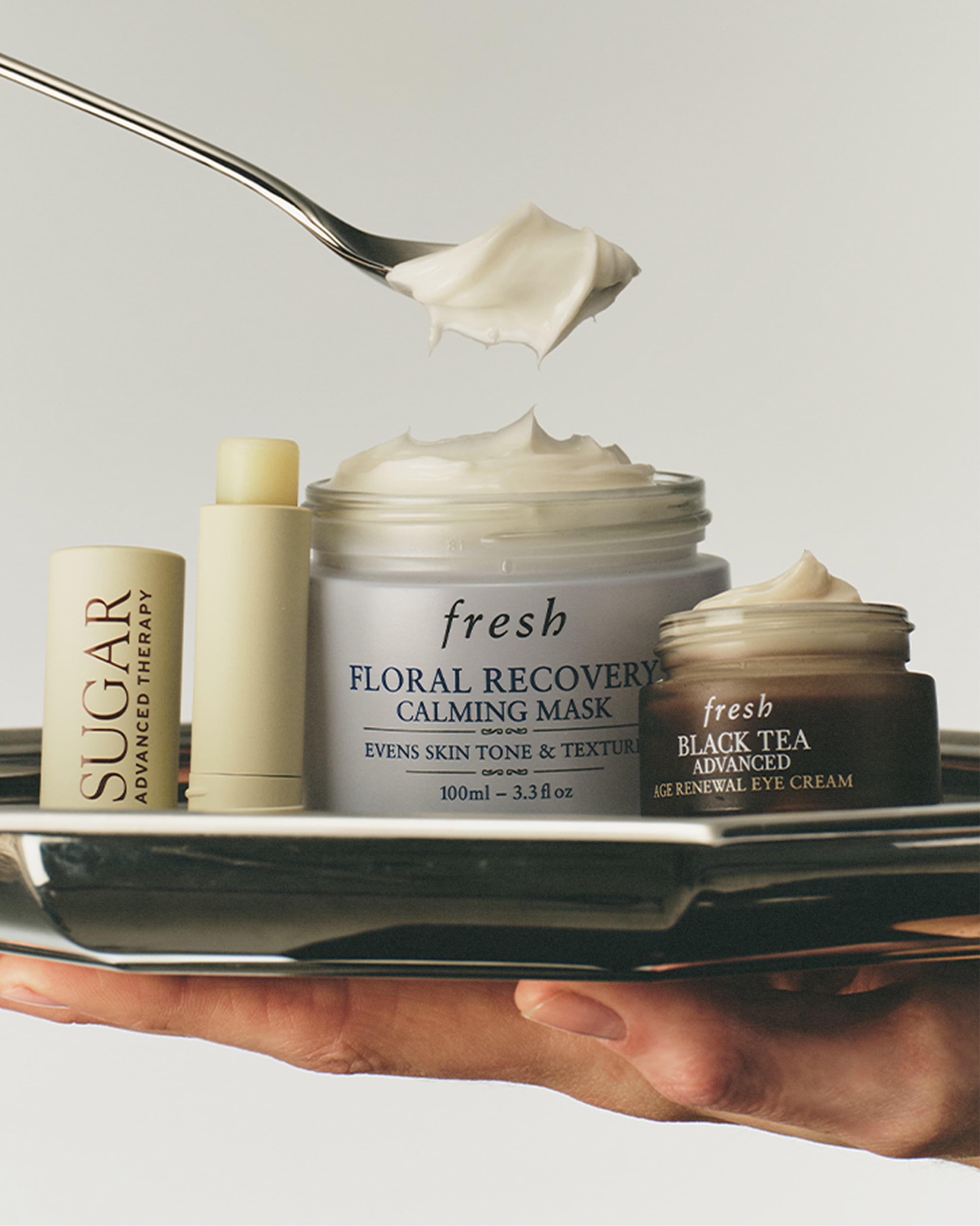floral recovery calming mask