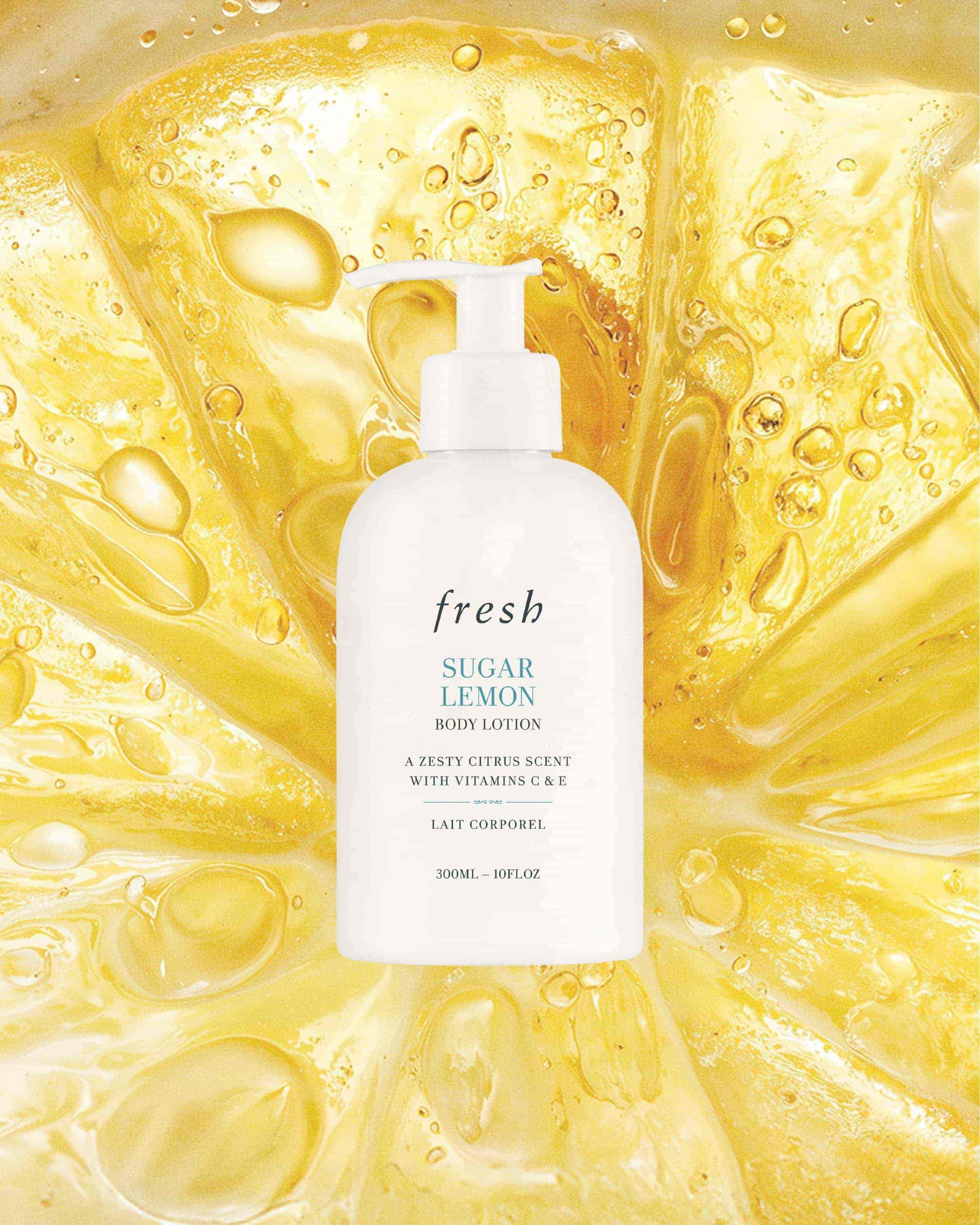 sugar lemon body lotion