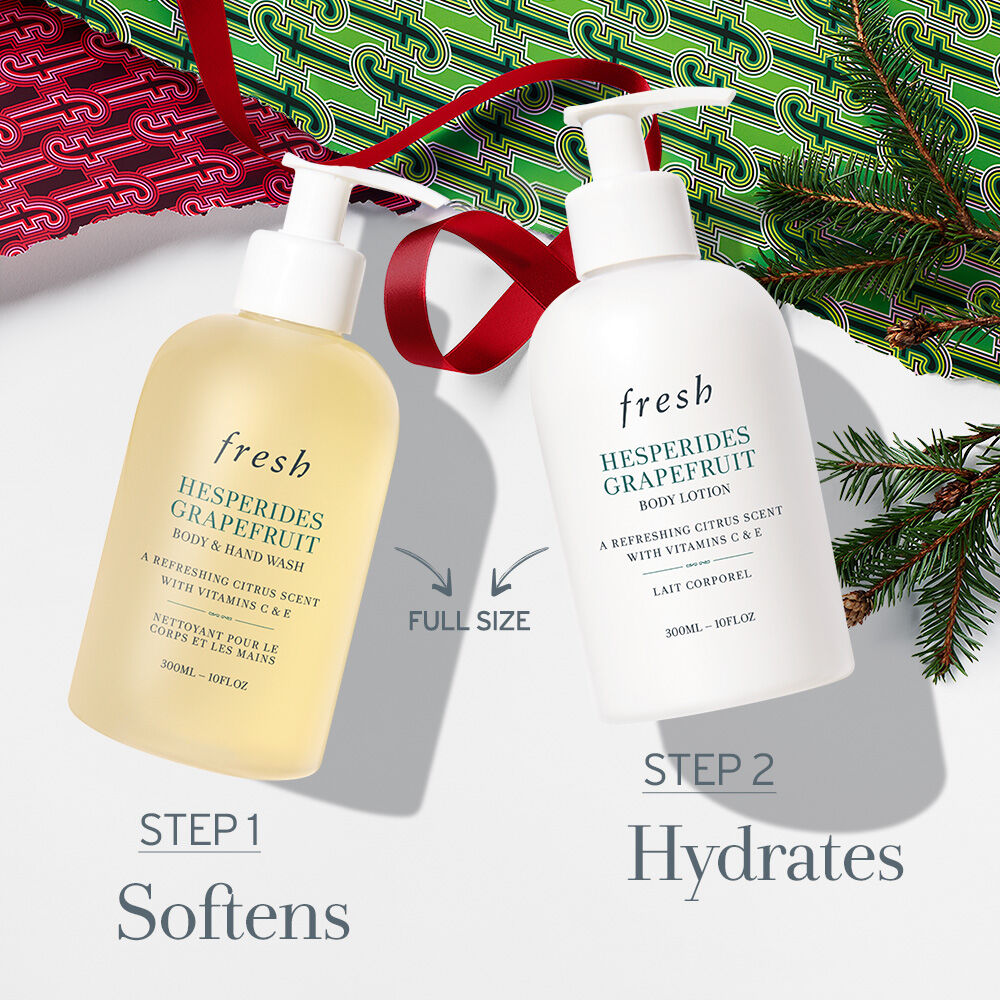 Hesperides Body Wash & Lotion Set Gifting Fresh Beauty US