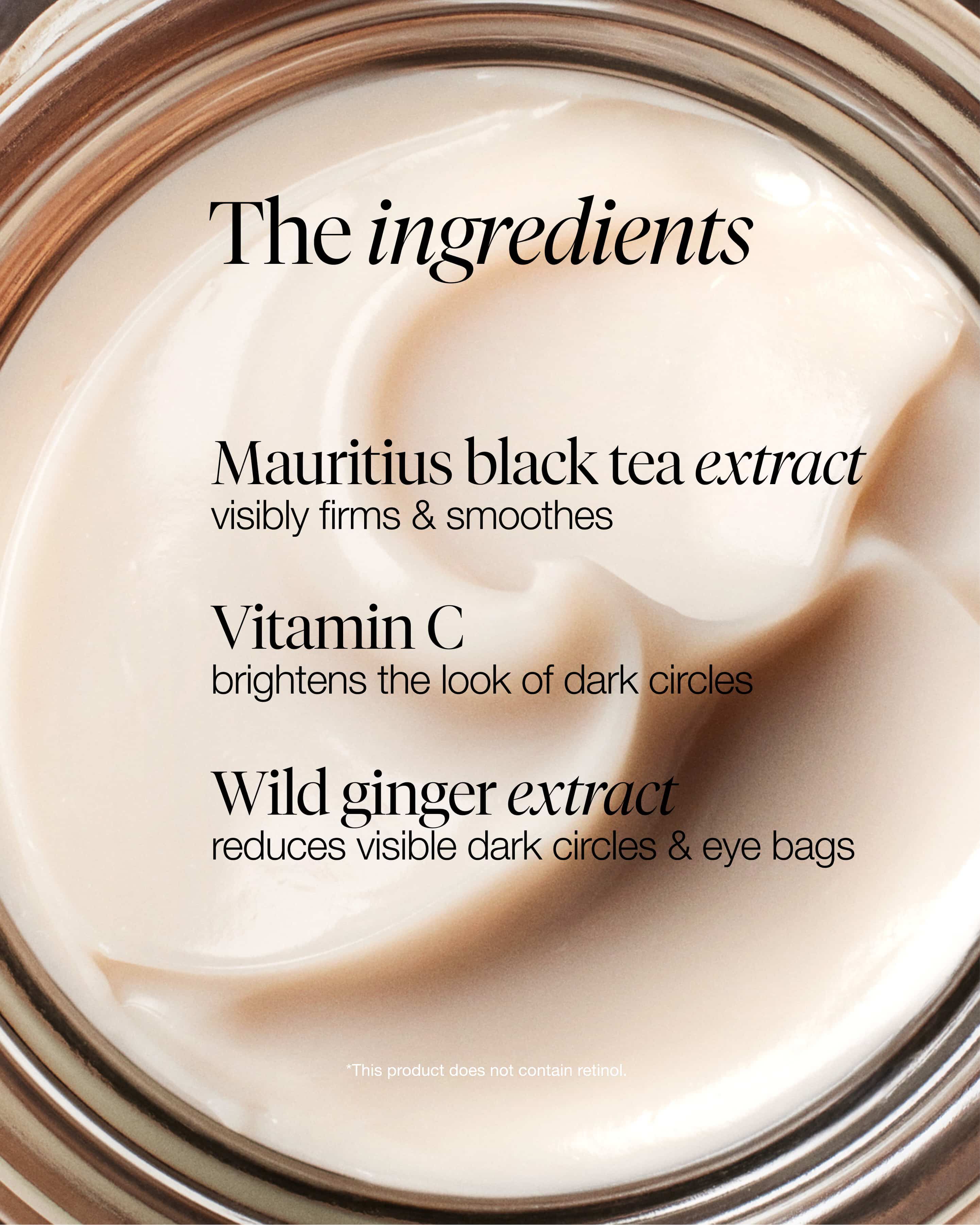 black tea advanced age renewal eye cream