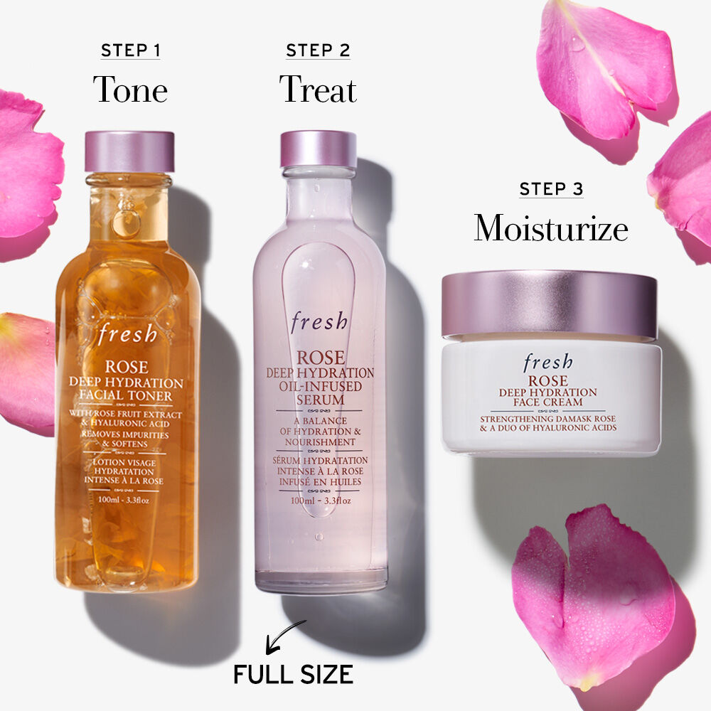 Rose Deep Hydration Routine Bundle