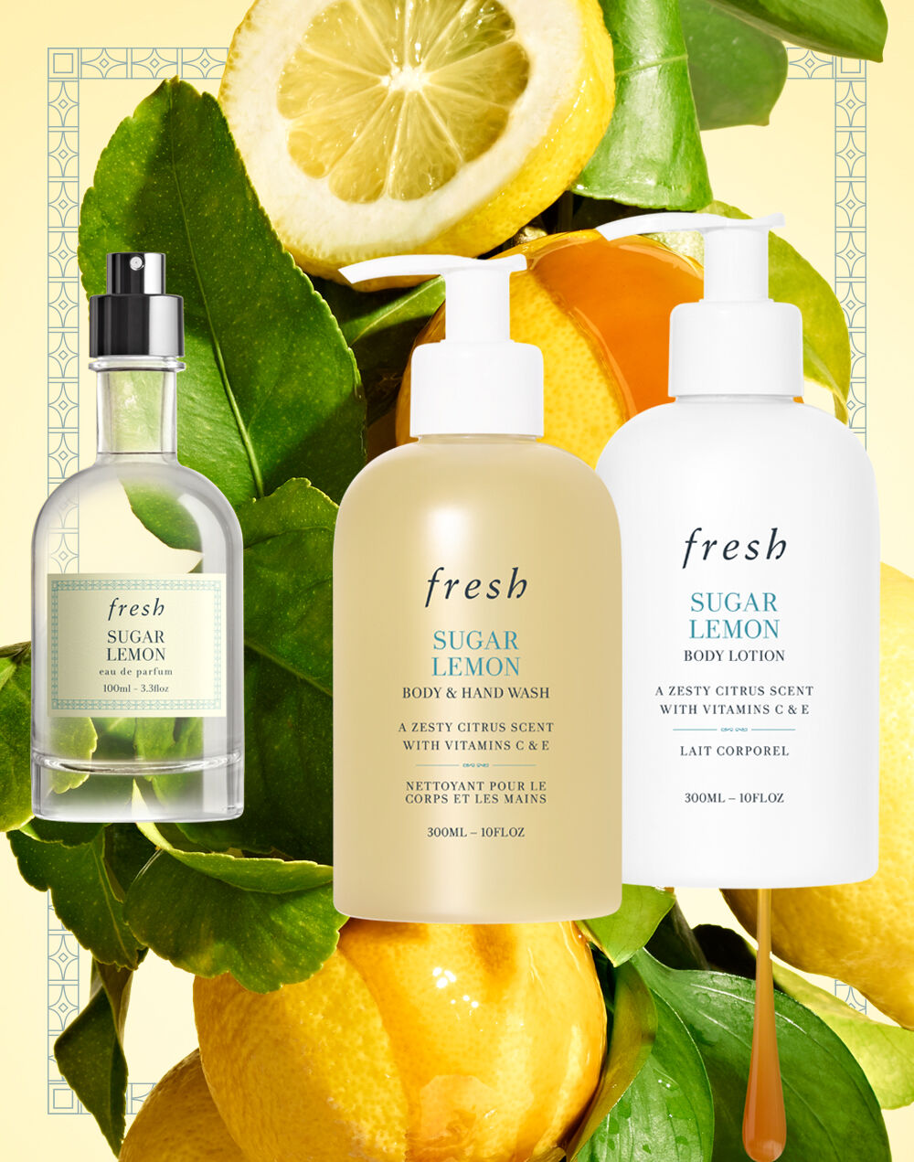 Lemon body wash shower gel cheap