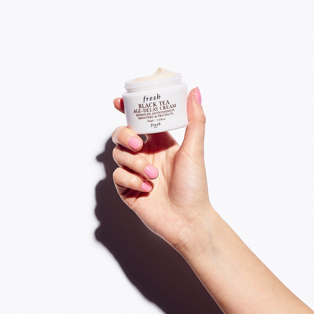 fresh black tea moisturizer
