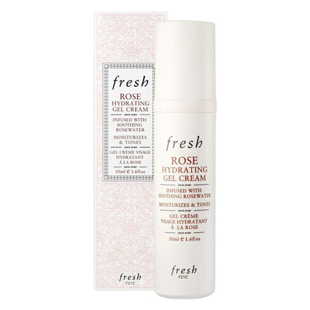 Fresh Rose Hydrating Gel Moisturizer MakeupFriendly Cream Fresh