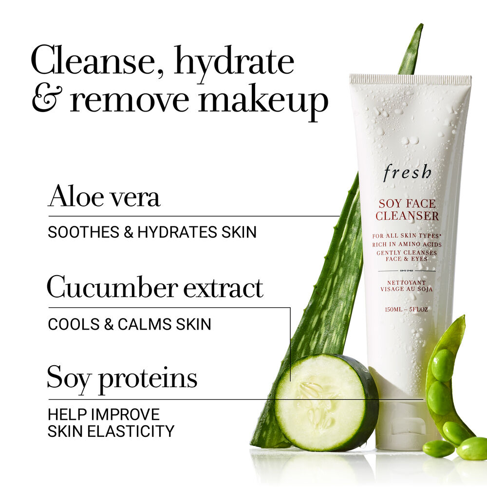 Soy Face Cleanser Face Wash Fresh US