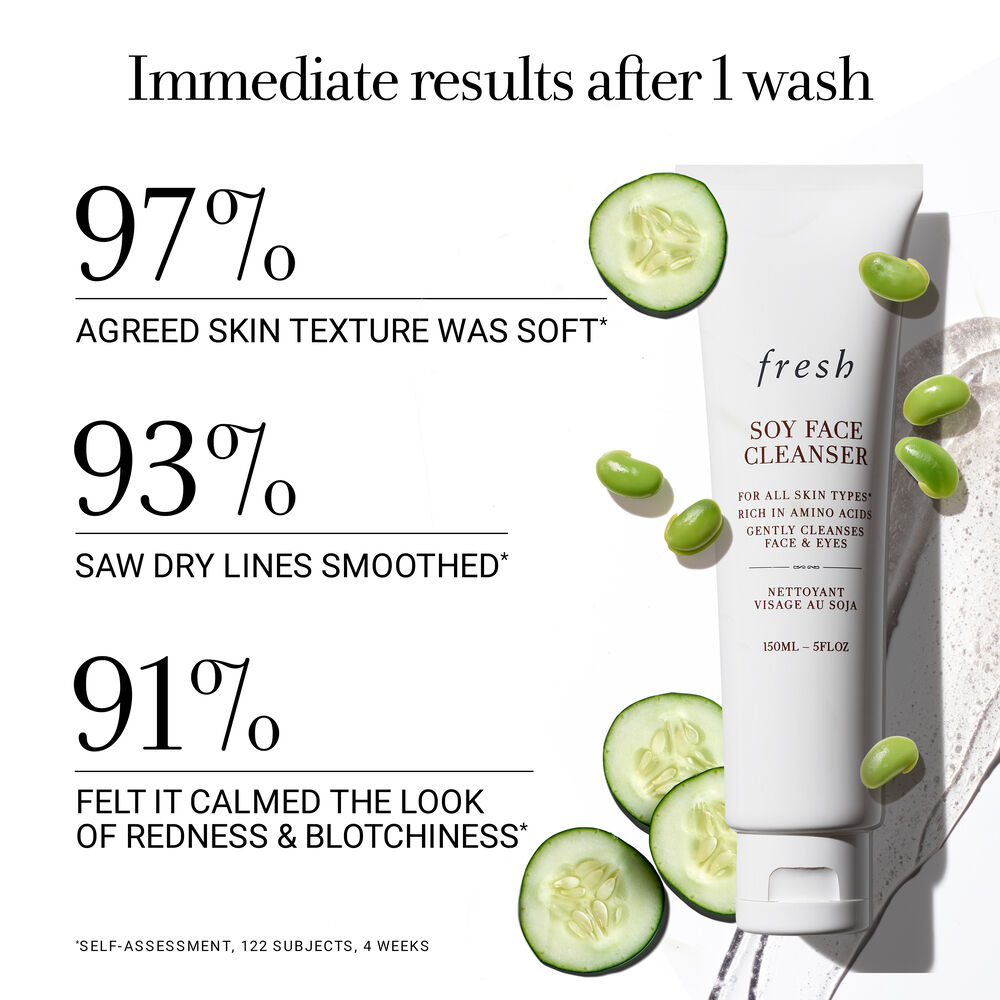 Soy Face Cleanser Face Wash Fresh US