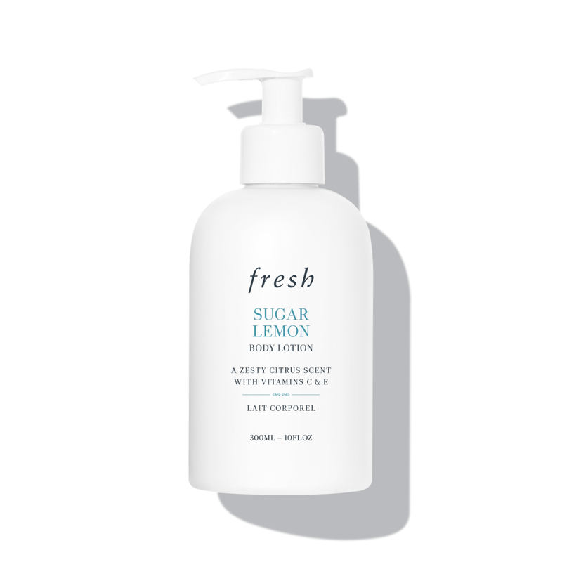 Fresh Sugar Lemon Body Lotion — sensory skincare body ritual luxury beauty