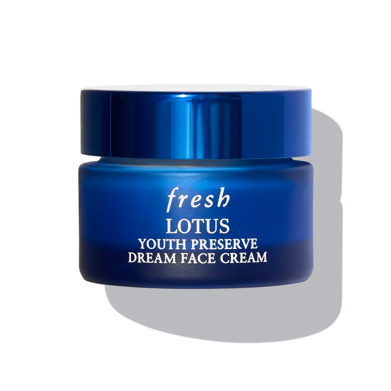 Fresh Lotus Youth Preserve Night Cream — overnight skincare ritual renewal luxury