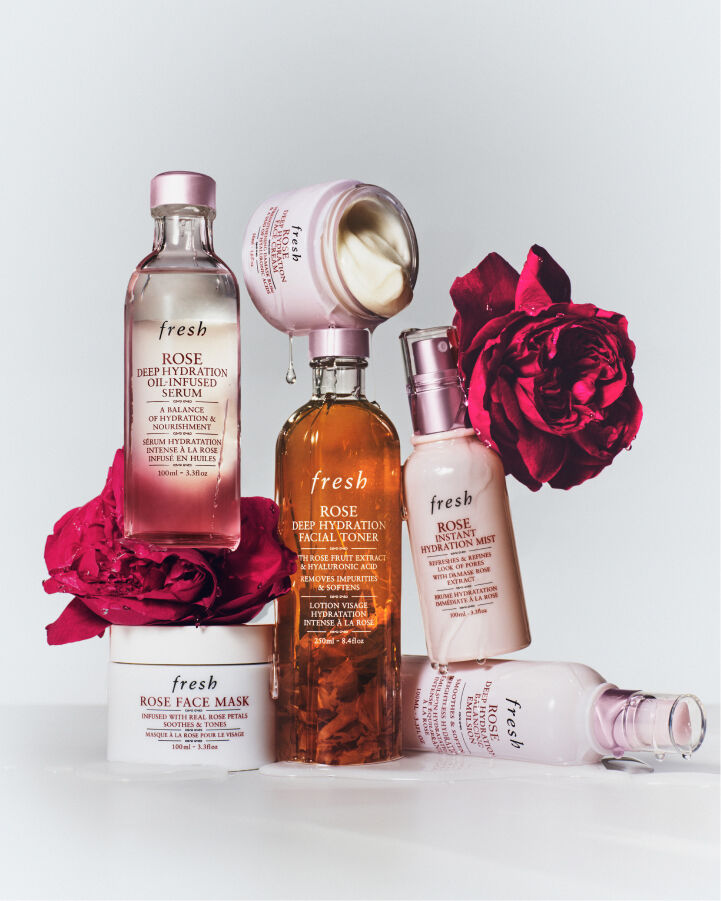 brume hydratation instantan&eacute;e &agrave; la rose