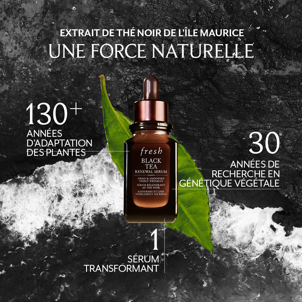 S&eacute;rum r&eacute;g&eacute;n&eacute;rant au th&eacute; noir