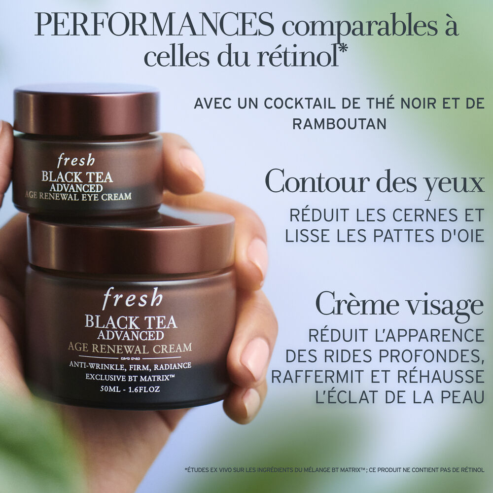Cr&egrave;me contour des yeux anti-&acirc;ge au th&eacute; noir au complexe BT Matrix&trade;