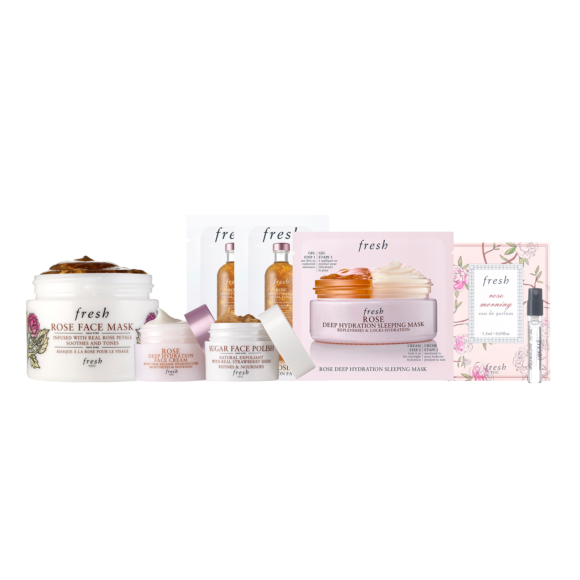 fresh rose face mask