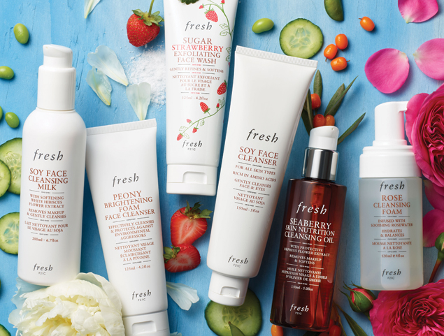 Fresh - Skin care, Perfumes and Fragrances, Makeup, Cosmetics, Hair care, Candles and Soaps.
