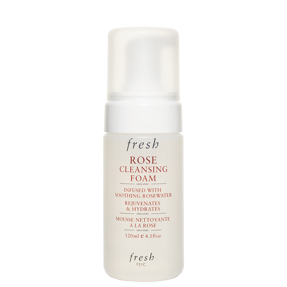 Fresh Rose Cleansing Foam Face Wash Hydrates and balances Fresh